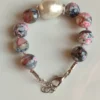 Bracciale Regolabile Donna Perla e Agata Multicolor - Perfetto per Ogni Stile - immagine 5