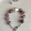 Bracciale Regolabile Donna Perla e Agata Multicolor - Perfetto per Ogni Stile - immagine 4