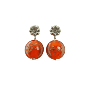 orecchini-vetro-di-murano-arancione-oro-donna-pendenti-fatto-a-mano
