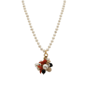 collana-perle-fiume-ciondolo-corallo-onice-zirconi-magie-creative