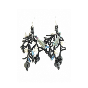 Orecchini Capriccio Chandelier Neri