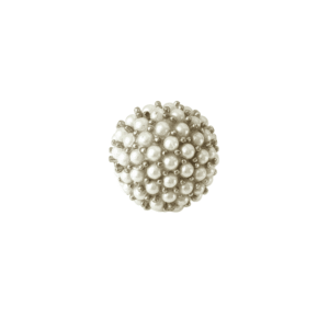 Anello Mosaico di Luce con Perline