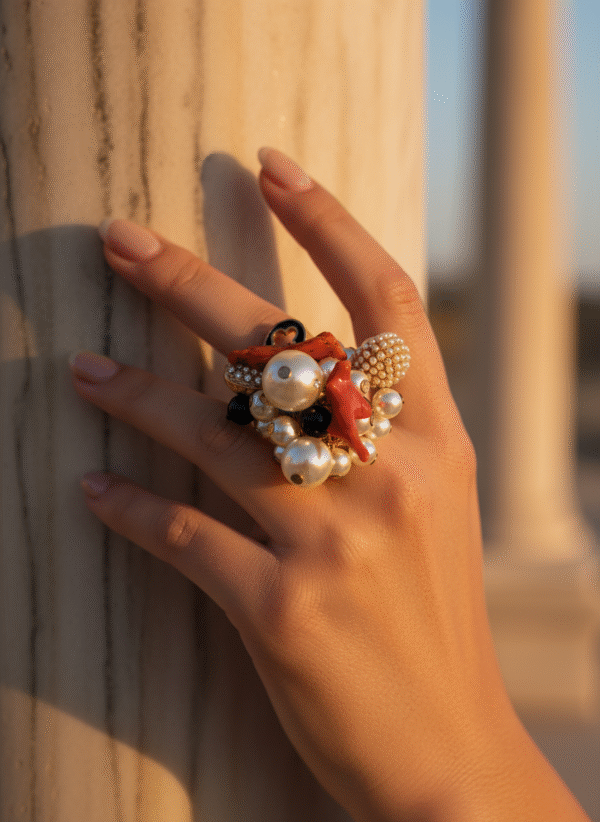 Anello Barocco Tesoro del Mare - immagine 4