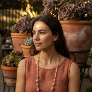 Collana Etnica in Agata Safari