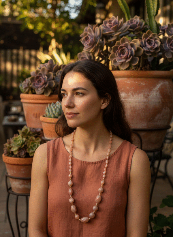 Collana Etnica in Agata Safari - immagine 2