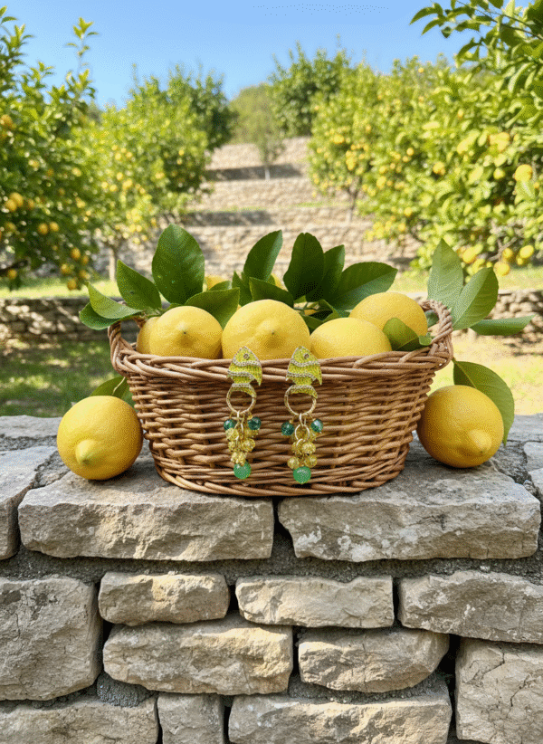 Orecchini "Limoncello" a Forma di Pesce - immagine 3