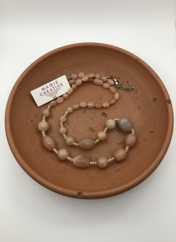 Collana Etnica in Agata Safari - immagine 3