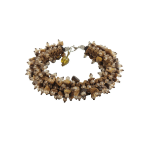 Bracciale Guerriero in Occhio di Tigre