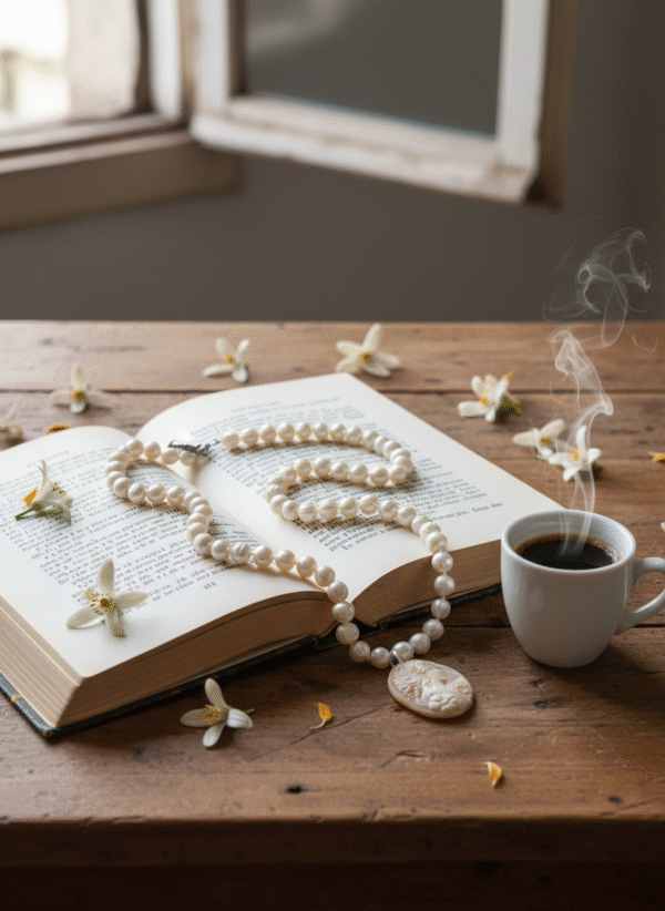 Collana Imperiale con Perle di Fiume e Cammeo - immagine 5