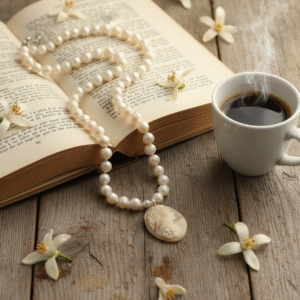 Collana Imperiale con Perle di Fiume e Cammeo