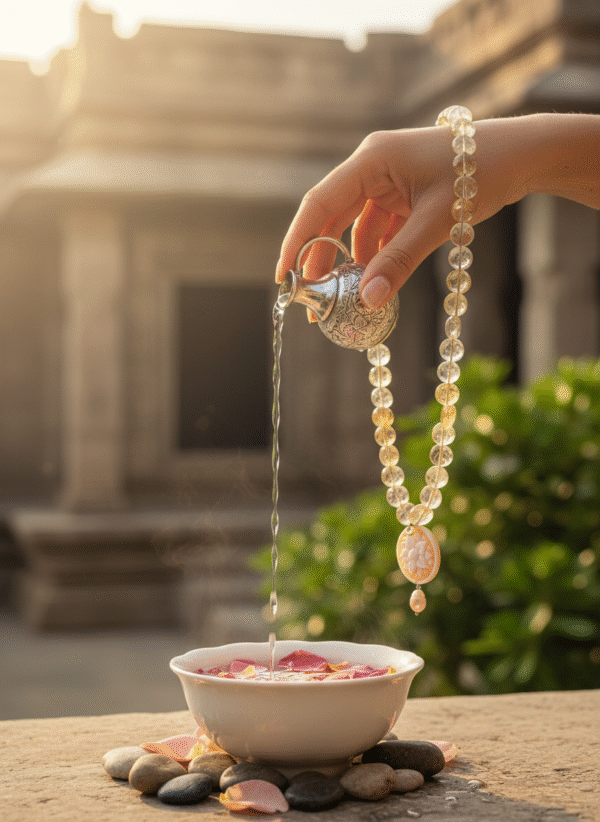 Collana Flora con Agata, Cammeo e Perla Barocca - immagine 4