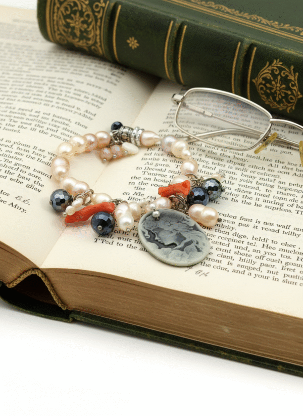 Bracciale Tesoro Sommerso con Perle Barocche e Corallo - immagine 6