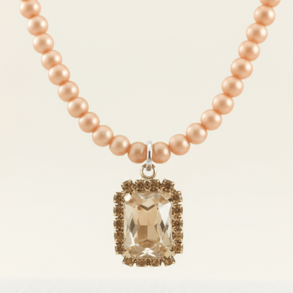 Collana Punto Luce con Ciondolo in Cristallo - immagine 7