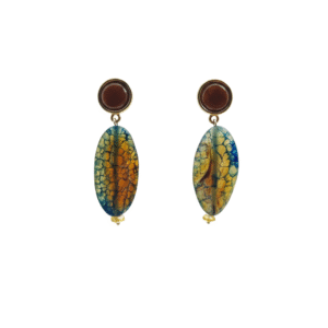 Orecchini Agata Multicolor 